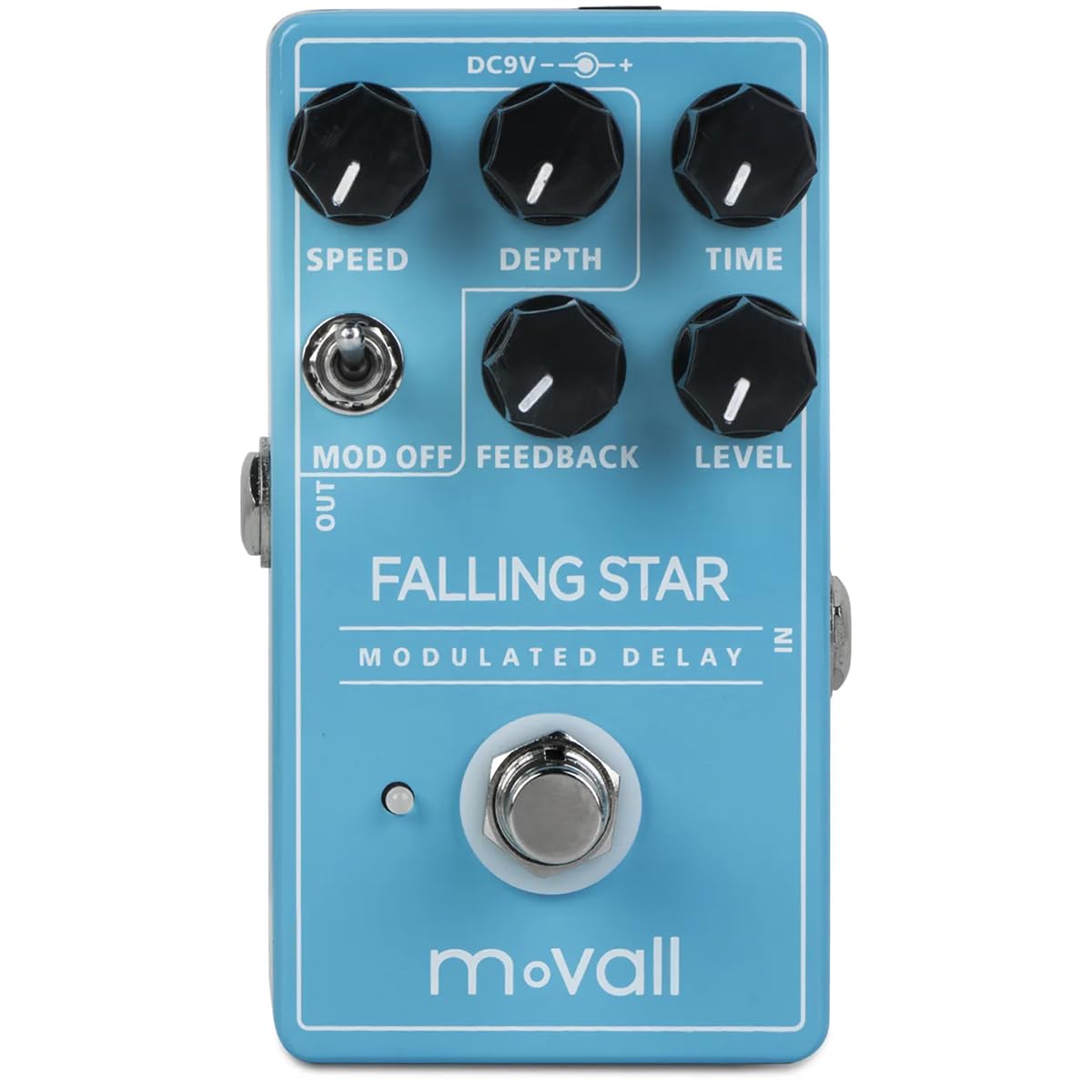 Movall MP-104 - Falling Star Modulated Delay, Analog Delay Guitar Pedal