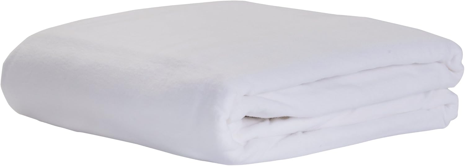 EARTHLITE Flannel Massage Table Sheet Set ESSENTIALS – Commercial Grade, Soft, Double-Napped 3-Piece Set (Top, Fitted, Face Pillow Cover) (UPDATED), White (44356): Sports & Outdoors