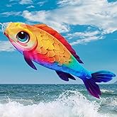 YMYIELD Fish Windsock 40 Inch Durable Outdoor Hanging Decoration | for Yard Garden Patio Deck Boat Dock and More