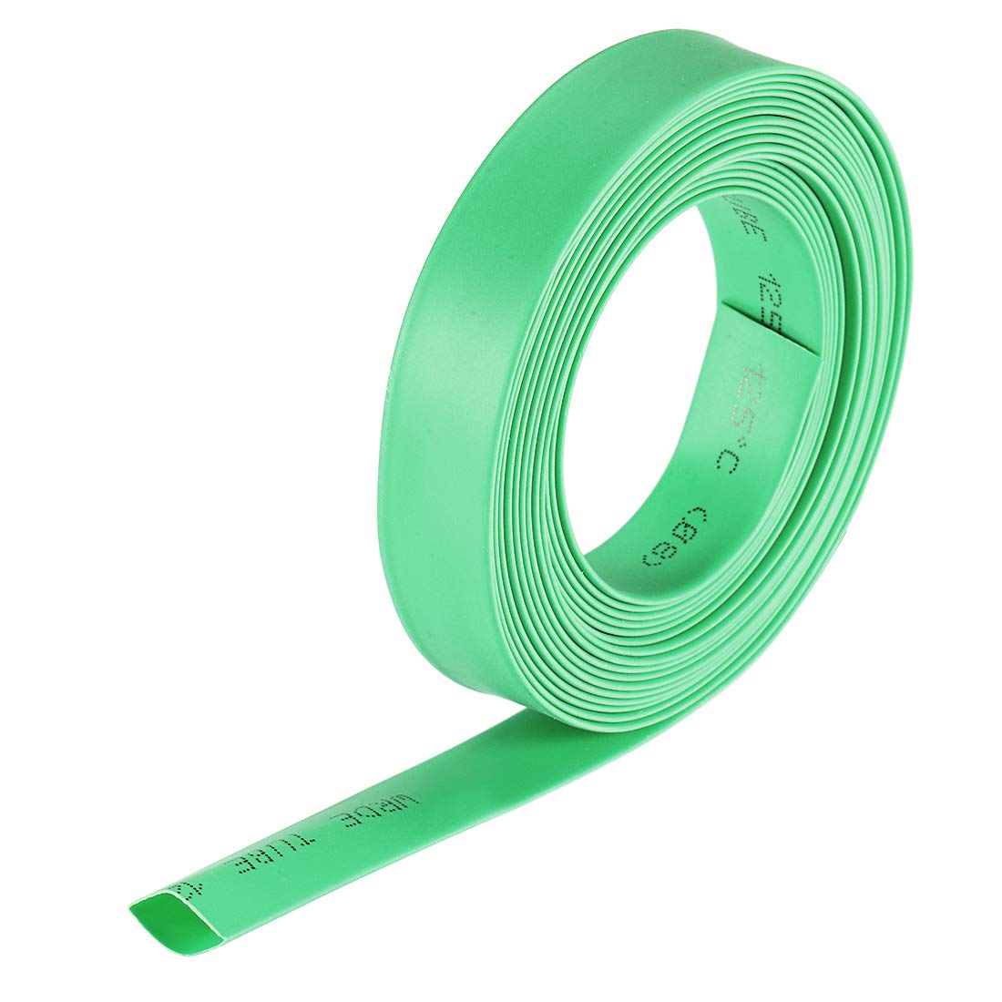 sourcing map Heat Shrink Tubing, 5/16"(8mm) Dia 2:1 rate Shrinkable Tube Cable Sleeve 10ft - Green