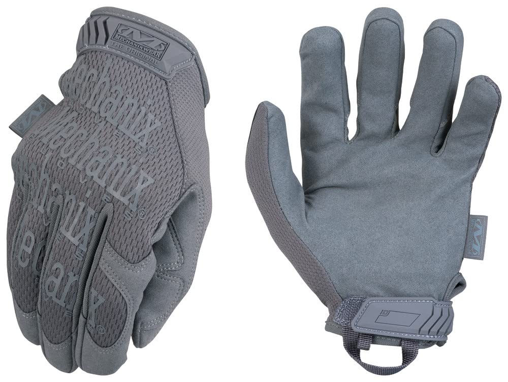 Photo 1 of Mechanix Wear Original Tactical Glove - High Performance Anti-Slip Grip Safety Gloves - Impact Resistant & Touchscreen Capable - XX-Large - Wolf Grey