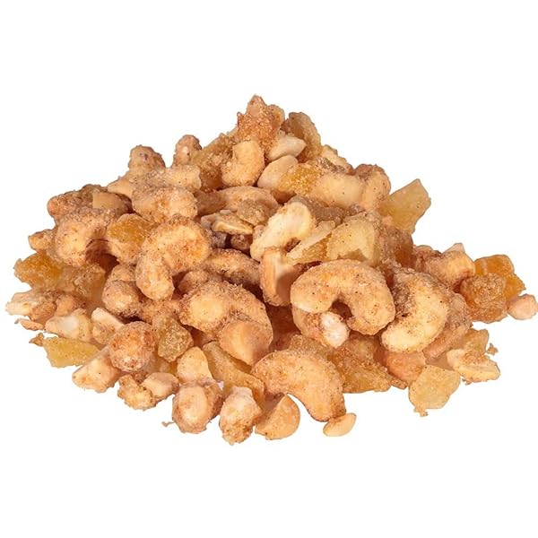 SAHALE TANGERINE VANILLA CASHEW AND MACADAMIA NUTS GLAZED MIX, 4 OUNCE — 6 PER CASE.