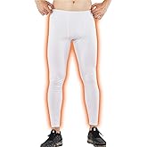Astraia Avant Men’s Thermal Compression Pants – Fleece-Lined Slim Fit Leggings, Quick-Dry, Odor Control | Japanese Brand