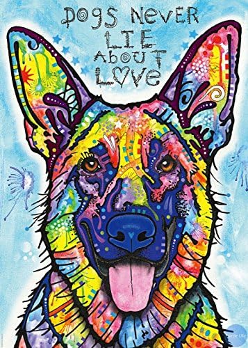 Wooden Adult Jigsaw Puzzle Dogs Never Lie About Love 500-Pieces