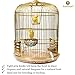 SunGrow Birds Nest for Finch, Canary, Pigeon, Parakeet, Encourages Courtship, Breeding, and Nesting