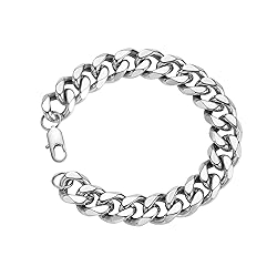 SANNYRA 10MM Men's 316L Stainless Steel Bracelet
