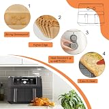 YQL Air Fryer Liners 150Pcs Parchment Paper for Ninja AF300UK AF400UK view 6
