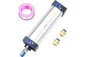 TAILONZ PNEUMATIC Air Cylinder SC 100 X 300 Bore: 4 inch, Stroke: 12 inch, Screwed Piston Rod Dual Action