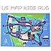 2018 Kids Rug Area Play Mat Car Carpet with Road 4' 11