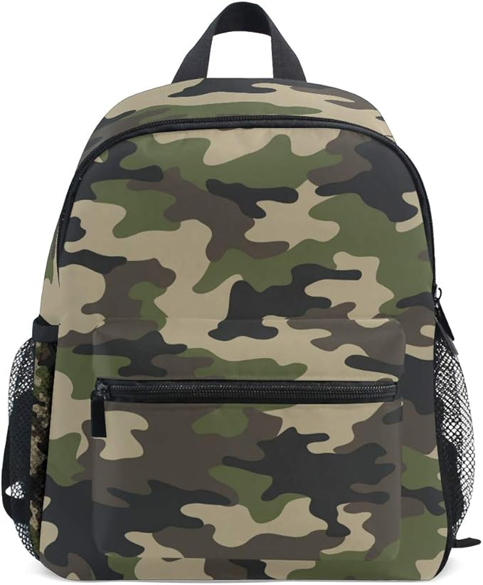CPYang Kids Backpack Military Camouflage Print School Bag Kindergarten
