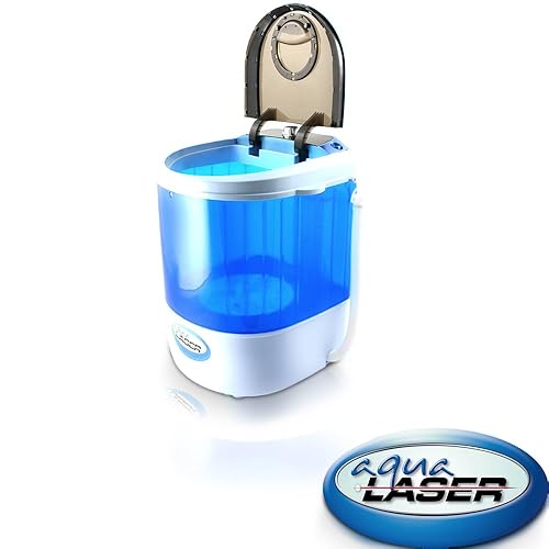 Display4top Portable Mini Washing Machine Spin Cycle W/ Basket,3.2KG，100 MONEY BACK GUARANTEE