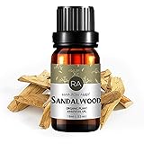 Sandalwood Essential Oil, 100% Pure Natural Aromatherapy Sandalwood Oil for Diffuser (10ML)