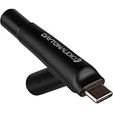 Dayton Audio iMM-6C Calibrated Measurement USB-C Microphone for iPhone, iPad Tablet and Android,Black