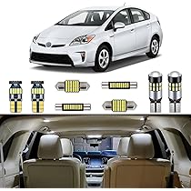 Toyota Prius Steering Wheel Cover - Microfiber Leather Custom Fit For Prius & Prius C 2010-2019, Black With D-Shaped Design