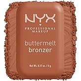 NYX PROFESSIONAL MAKEUP Matte Buttermelt Bronzer, Longwear Face Makeup with Up to 12 Hours of Wear, Vegan Formula - Butta Ballin (Medium Warm)