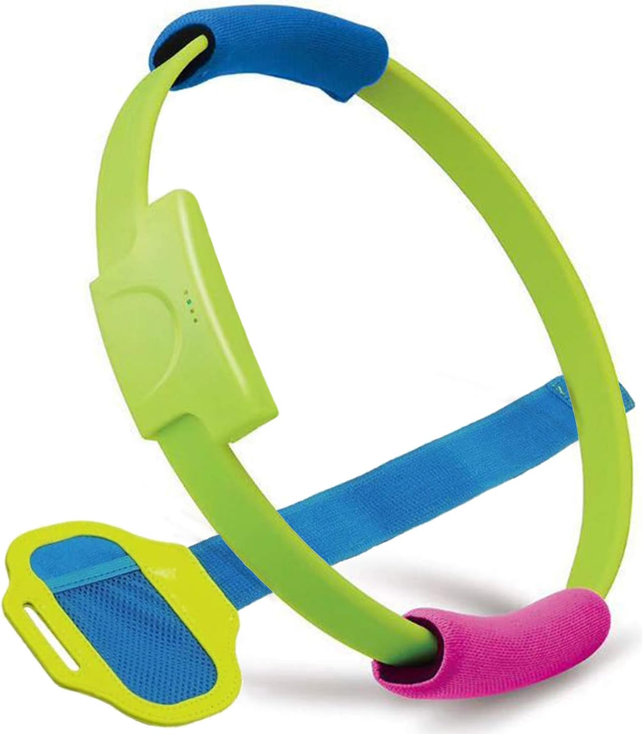 HYMZP Ring Fit Adventure Accessories for Nintendo Switch, Child Online Fitness Tools Fitness Rings Include Ring-Con And Adjustable Leg Fixing Strap, (Does Not Include Games & Gamepad),Green,S