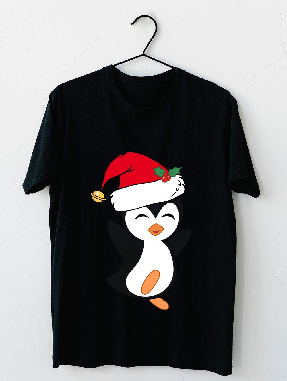 Cute Christmas Penguin 23 Short Sleeve, For Unisex T Shirt