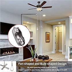 Akahttbn Ceiling Fan Pull Chain Ornaments Extension