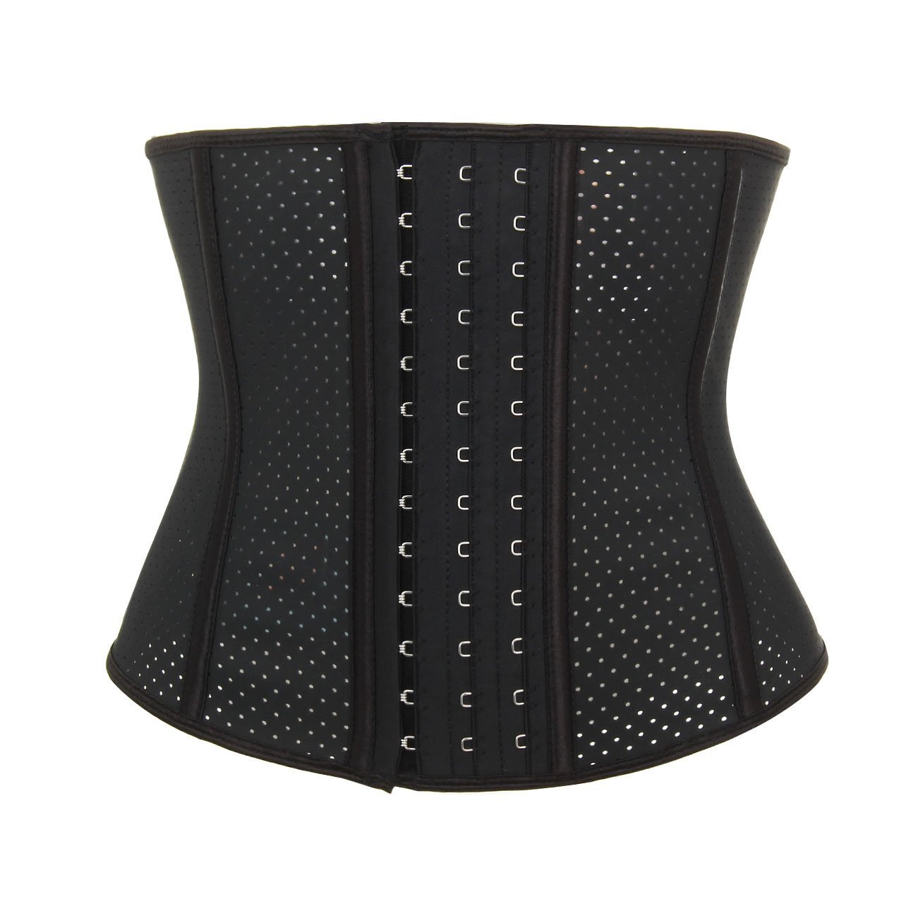 Bluland Short Torso Waist Trainer Breathable Latex Steel