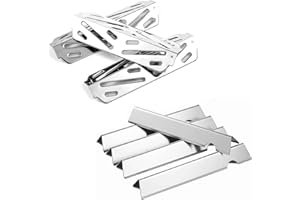 OKLAGARDEN Genesis II Grill Parts Flavorizer Bars Heat Deflector for Weber Genesis II E-310 GS4 E-315 E-335 Parts 66795 66040 Flavor Bars Weber Genesis 2 Replacement Parts 300 Series LX S-340 II S-310 II S-335