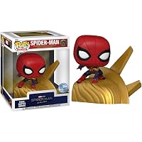 Funko POP! Portachiavi Spiderman No Way Home - Leaping, Minifigura In Vinile 11,76 Cm