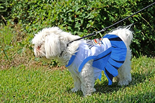 Pets First NBA Oklahoma City Thunder Dog Cheerleader Dress, Small