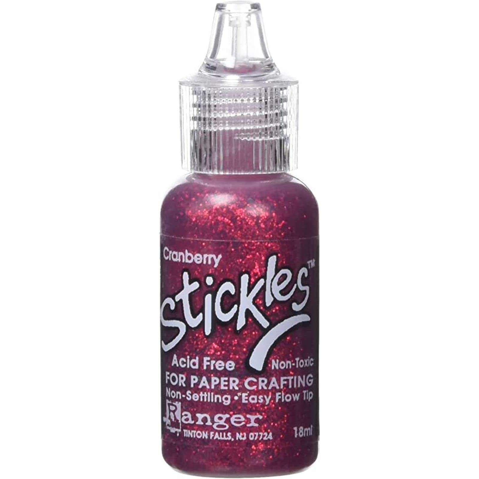 Ranger SGG01-38443 Cranberry Stickles, Synthetic Material, Red, 2.5 x 2.5 x 7.5 cm