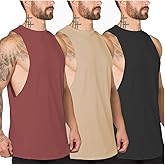 Muscle Killer Men's Muscle Cut Off Gym Workout Stringer Tank Tops Bodybuilding Fitness T-Shirts 1/2/3 Pack