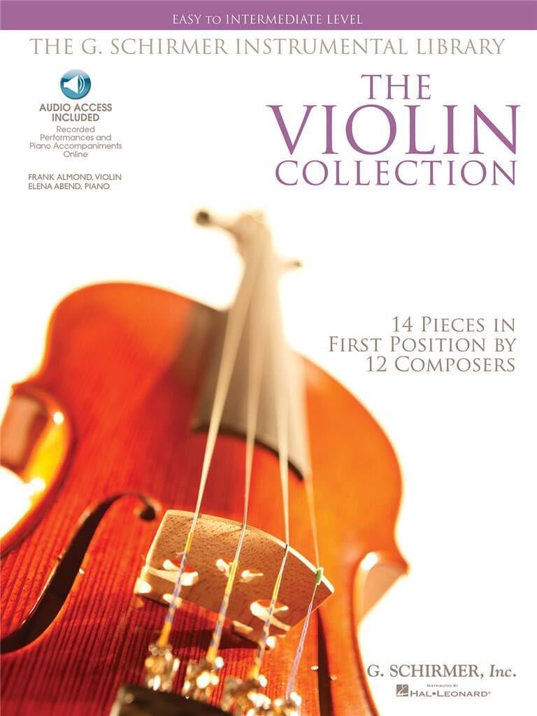 The Violin Collection: Easy to Intermediate Level (The G. Schirmer Instrumental Library) (Includes Online Access Code)