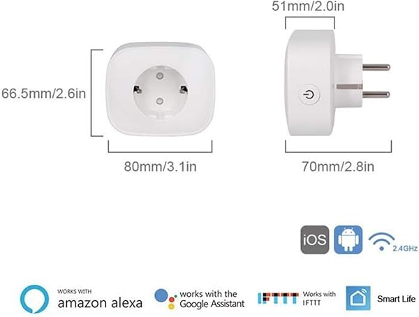 Tragbar WIFI Wireless Remote Sockel Smart Timer Stecker Sprachsteuerung USEUUK Home Fire Brandschutz PC Smart Power Sockel USEUUK Stecker Mini WiFi Buchse Bundle US