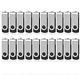 AreTop 4GB USB 2.0 Flash Drive 20 Bulk, Pen Drive