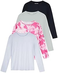 Real Essentials 4 Pack: Women's UPF 50+ Quick Dry
