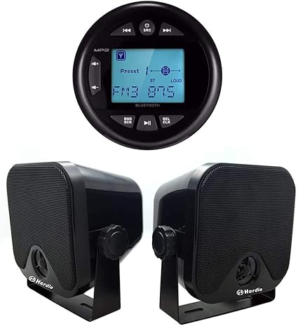 boat speakers with fm