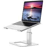 Besign LSX3 Aluminum Laptop Stand, Ergonomic Adjustable Notebook Stand, Riser Holder Computer Stand Compatible with Air, Pro,