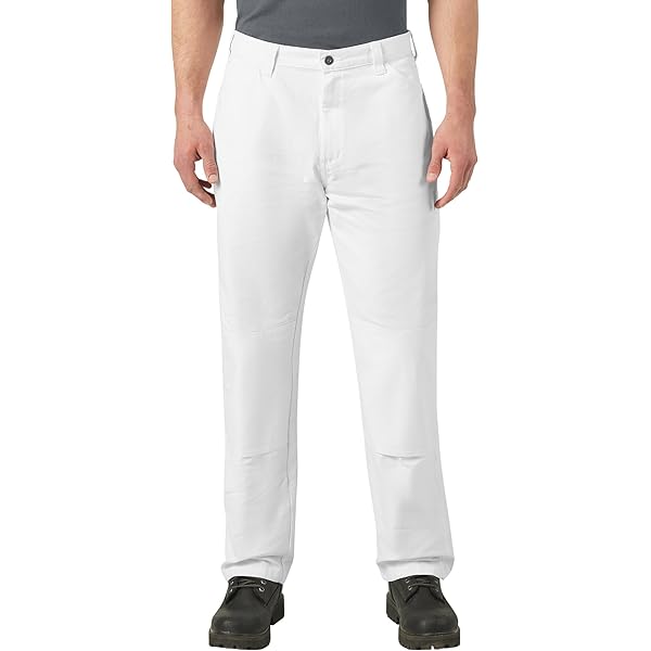 Amazon.com: Dickies Double Knee Painter's Pants White: Clothing