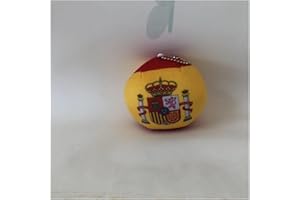 GANGKJDS 3.9 in Polish Ball Plush Country Ball Festival Gift Plush Toys in The United States, Japan, Australia, Countryballs (Color : Spain, Size : 3.9in)