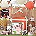Farm Animal Party Food Labels Tent Cards Barnyard Theme Thank You Tags Welcome Pig Out Gift Table Sign Decoration Birthday Centerpiece Supplies