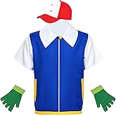 Coslover Anime Kids Adult Hoodie Jacket Shirt Gloves Hat Sets Cosplay Costume