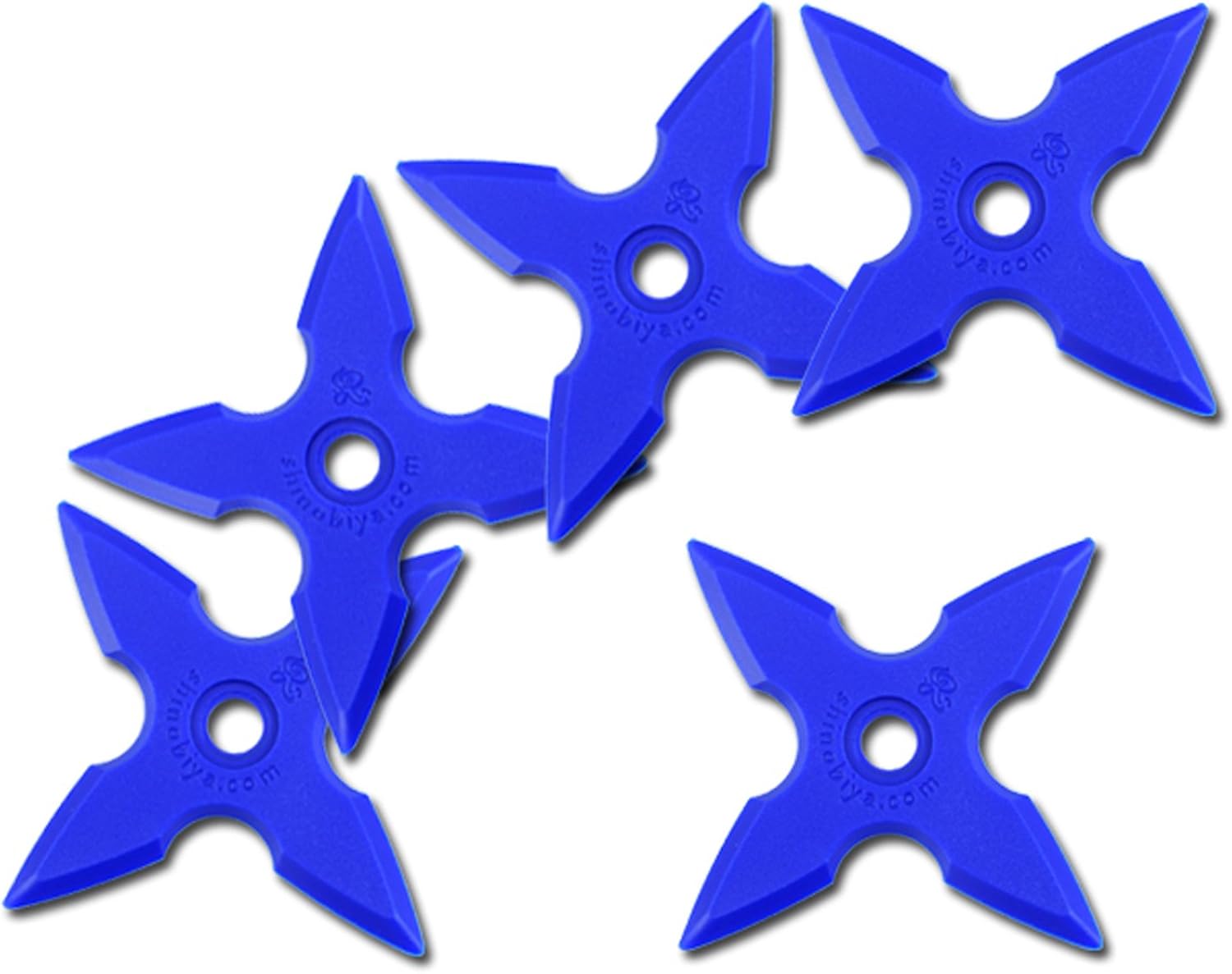 Rubber Toy Throwing Game SHIHO 5 Set Ninja Costume