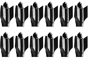 Barnett Demun Blunt Force Tip- 12pk Designed Exclusively for Demun Hyperbolts with Threaded Tips.