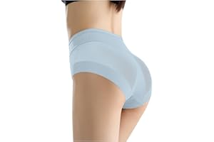Women's Hip Lift Comfortable Body Breathable Underwear High Waisted Full Coverage Ladies Panties Soft Mid-Rise Briefs