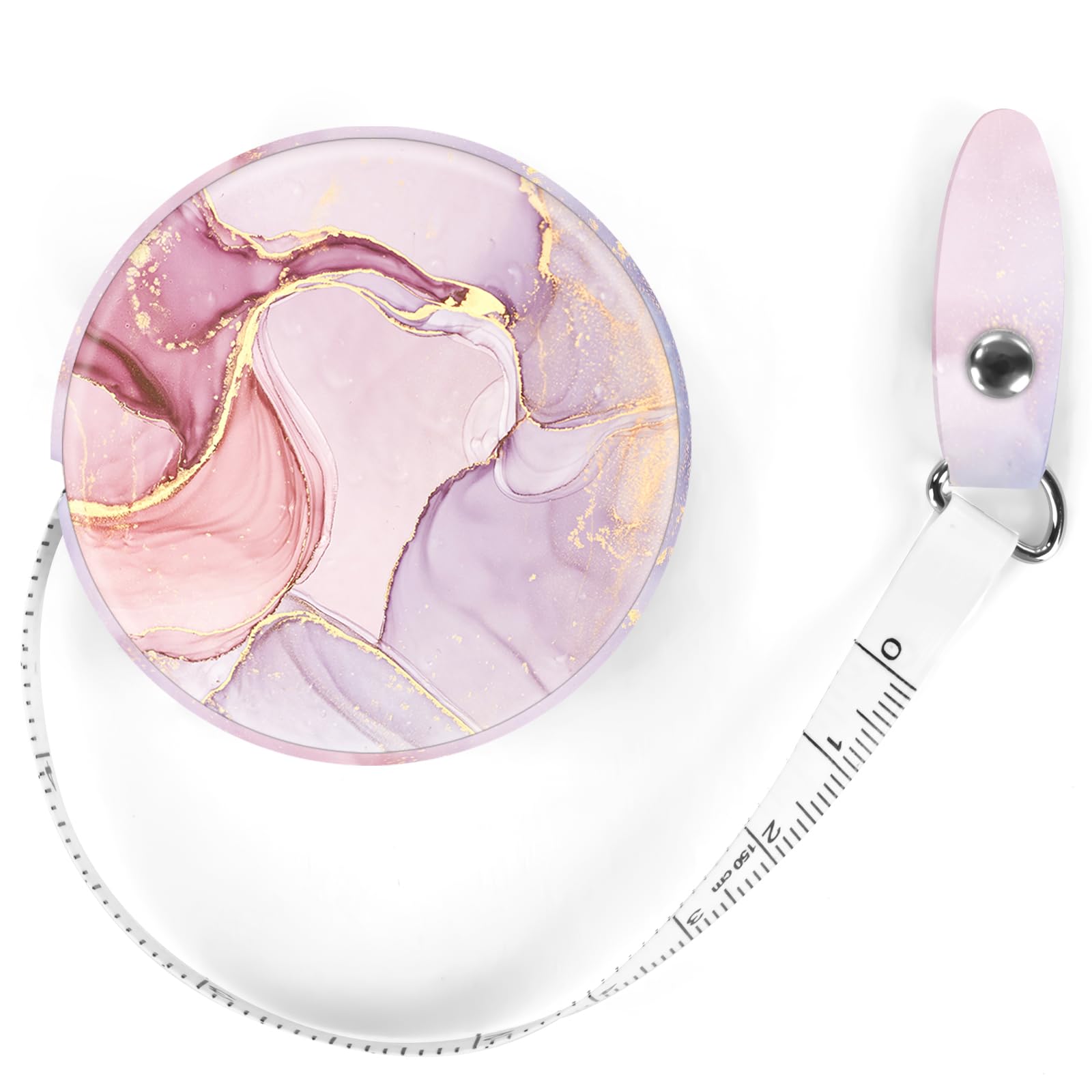 Gerkia Sewing Tape Measure，Colour Printed Small Retractable Soft Measuring Tape for Tailor Cloth Fabric Body Measurements.