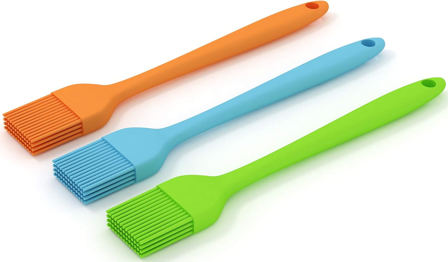 Lamapee Pastry Brush, 3Pcs Kitchen Brush for Cooking, Baking, Barbecue