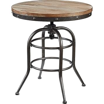 Dining Table Wooden Coffee Table Industrial Style End Side