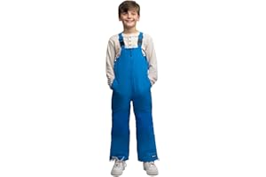 Lands' End Kids Squall Waterproof Iron Knee Bib Snow Pants