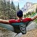 Mad Grit Double Parachute Camping Hammock with Straps & Carabiners