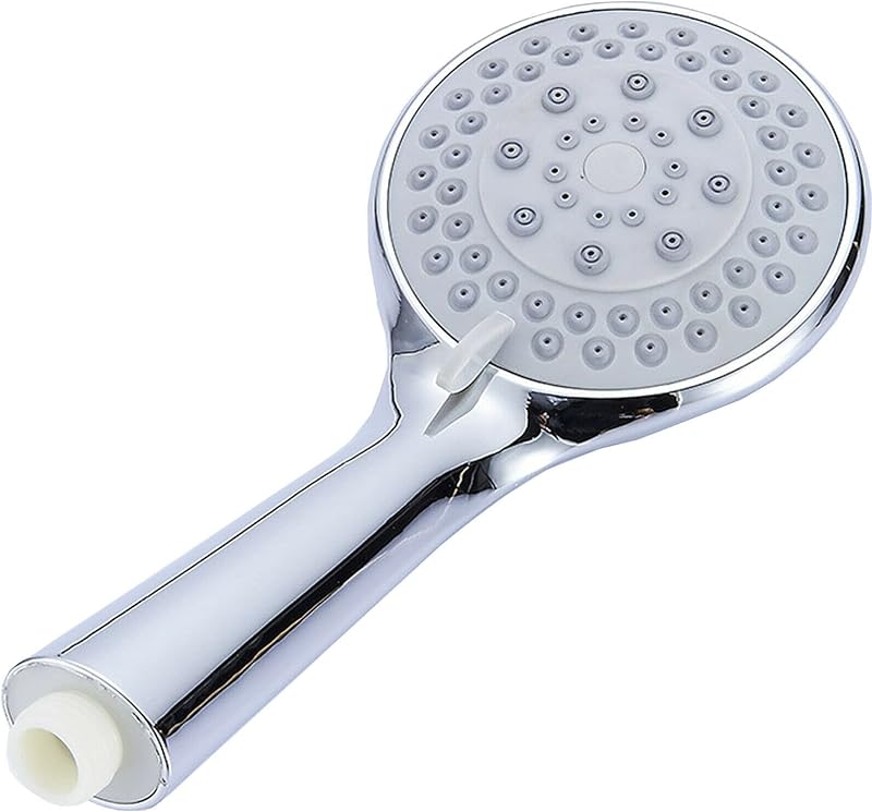 ZENO High Pressure Shower Head 5 Spray Modes Chrome Universal Replacement