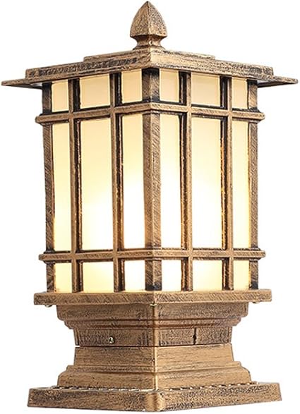 Schutzgrad IP54 Im Freien Wasserdichte Säulenkopf Lampe Continental