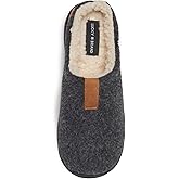 Lucky Brand Boy's Fleece Clog Micro Suede Tab Slippers – Comfortable and Cozy Footwear for Boys