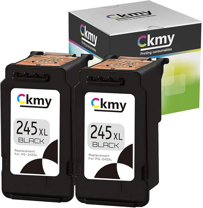 CKMY Remanufactured Black 245 245xl Ink Cartridge Replacement for PG245 Used for Canon Pixma CKMY Remanufactured Black 245 245xl Ink Cartridge Replacement for PG245 Used for Canon Pixma